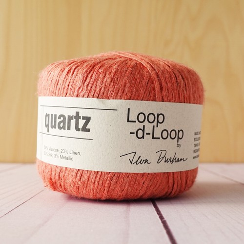 Loop D Loop by Teva Durham Quartz ~ Lot of 6 ~ #5 Salmon ~ Metallic Wrap ~ Soft - Picture 2 of 5
