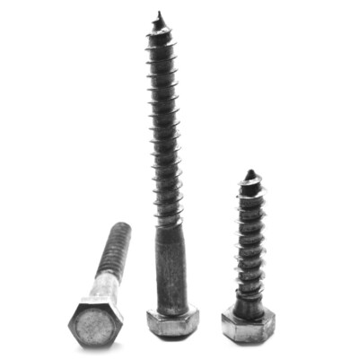3/4''-4 1/2 x 14'' Hex Lag Screw Low Carbon Steel Plain Finish
