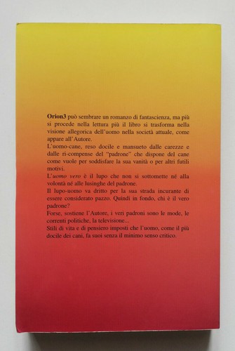 ORION 3, Lupo Angel, 1a ed Alberti editori 2003. OTTIMO - Picture 3 of 4