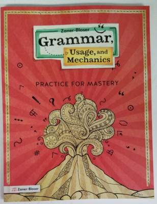 Zaner-Bloser Grammar, Usage and Mechanics Practice for Mastery  Grade 4- NEW
