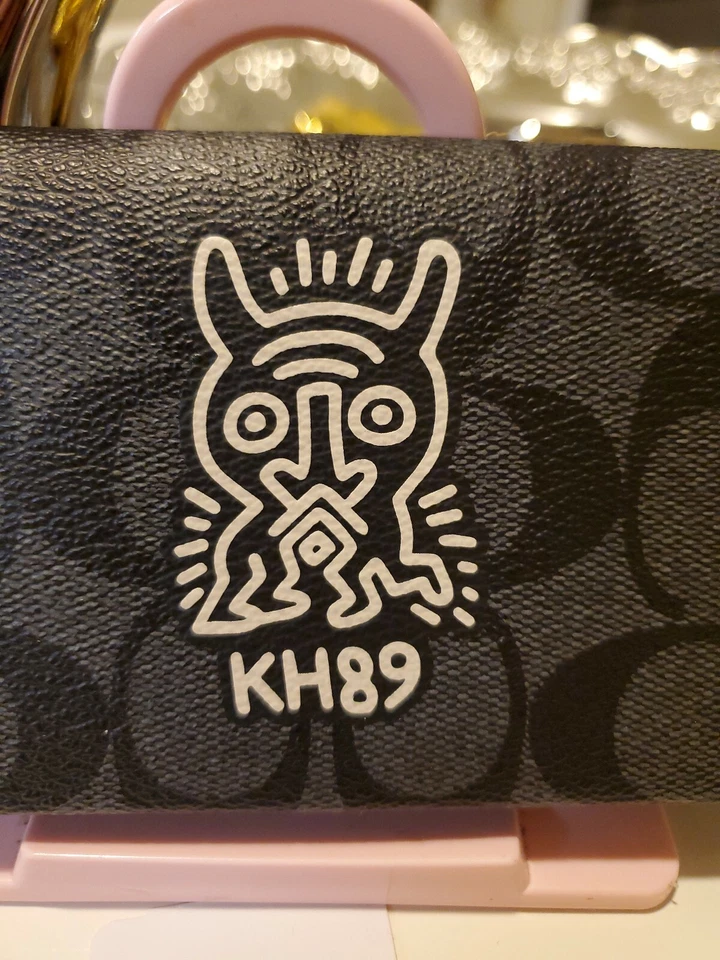 Coach Keith Haring Signature Canvas with Motif Universal Phone Case F67628 - Image 2 of 3