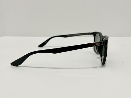 BMW Polarized Matte Black Square Sunglasses - BW0002H-02D 55-15 140 - Bild 6 von 12
