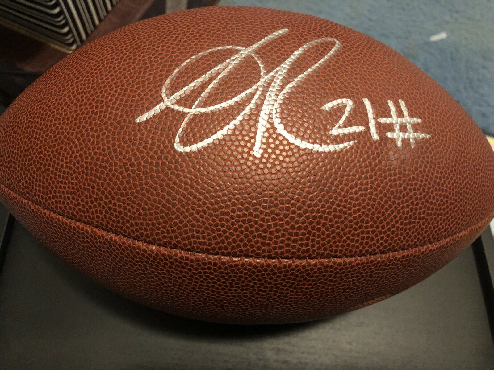autograph team football ball, Sean Taylor, Wilson , NFL
