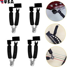 4  Professional 3-in-1 Guitar Repair Tool String Winder Cutter Bridge Pin Puller