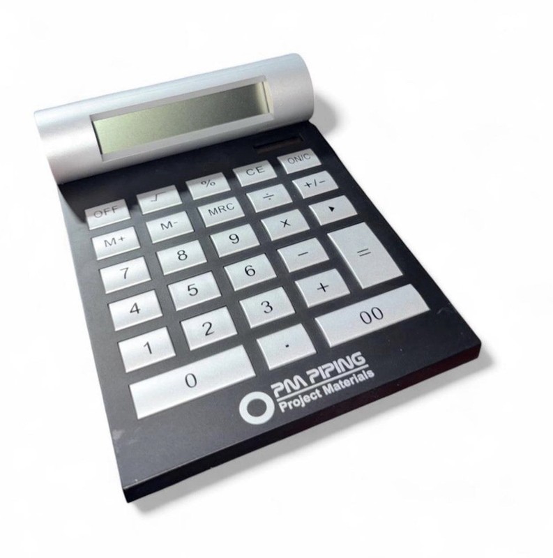 Giftcor Black & silver calculator. Brand new in box 