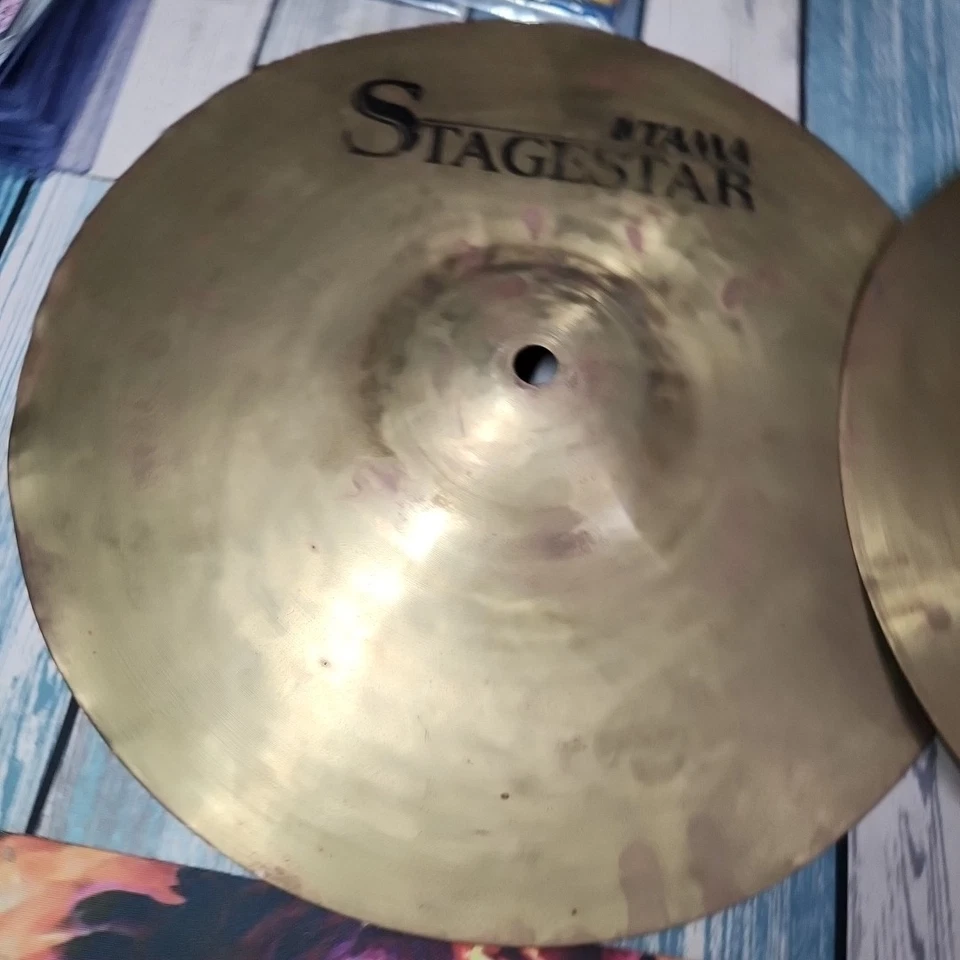 DOS platillos Tama StageStar 32 cm Crash (TIENE ALGUNAS IMPERFECCIONES) platillo Foto 2 de 4