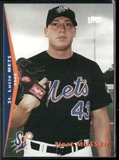 Neal Musser 2002 St Lucie Mets Team Set Card