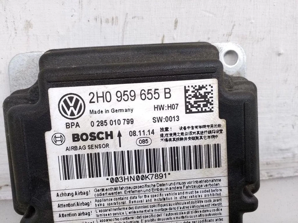 Centralina airbag VW AMAROK 2H, S1B 2H0959655B 1.97 Diesel 2015 31614820 - Immagine 4 di 4