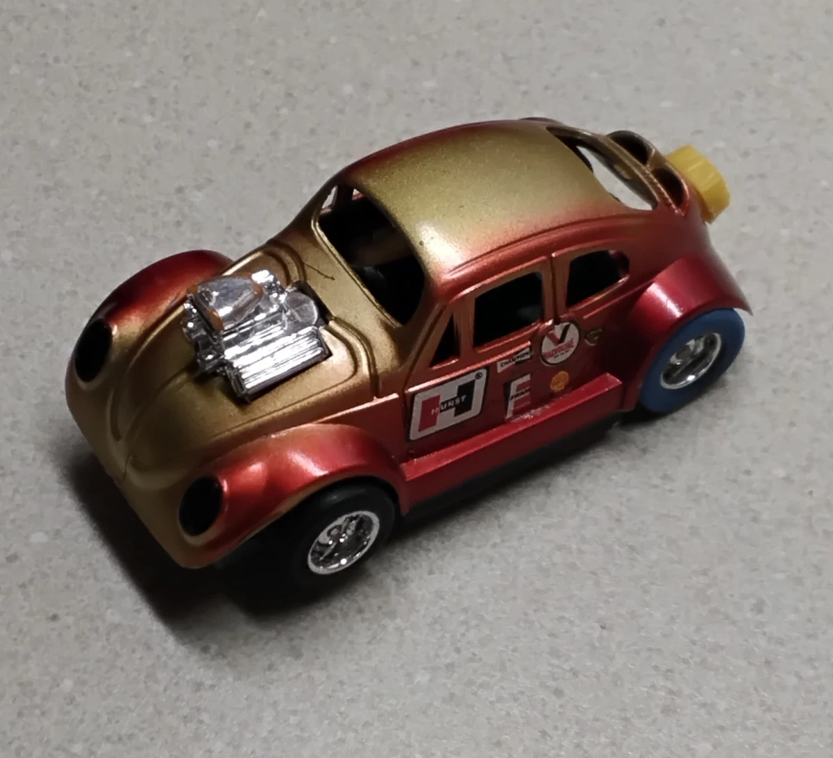 Conjunto Autorama Elétrico Slot Car Rallye 4+4 HO Autoworld - 20 anos
