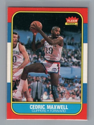 1986-87 Fleer #70 Cedric Maxwell