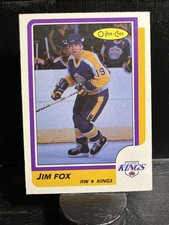 Jim Fox #215 1986-87 O-Pee-Chee Los Angeles Kings