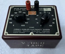 CDE Cornell-Dubilier Electronics RDB Decade Resistor Unit 1K/10K 10W