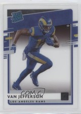 2020 Panini Chronicles Clearly Donruss Rated Rookie Van Jefferson #RR-VJ 0bt4