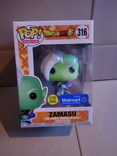 Funko Pop! Vinyl: Dragon Ball - Zamasu - (Glow) - Walmart (Exclusive) #316