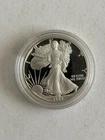 1989-S 1 oz Proof American Silver Eagle with Box and COA