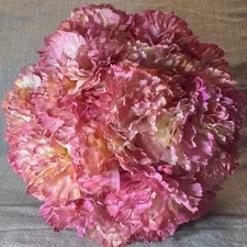 8-inch Carnation Orb Floral Decor Accent
