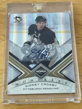 2010-11 Panini Limited Monikers Gold #7 Sidney Crosby Autograph /10