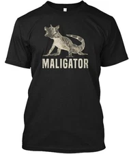 K9 Police Dog Law Enforcement - Maligator T-Shirt Made in the USA Size S to 5XL