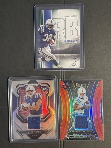 2022-25 Indianapolis Colts (83) Card Lot RCs/Vets #r’d, Relic, Inserts Parallels - Picture 6 of 11
