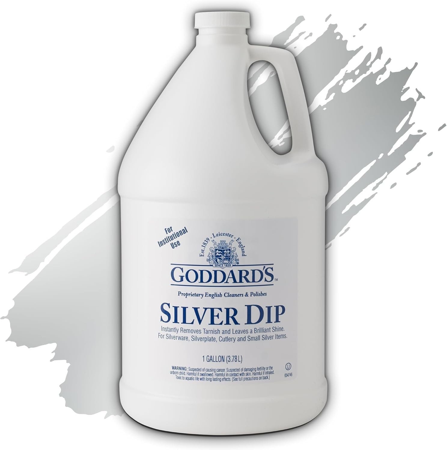 1 Gallon Professional Silver Care Dip - Safe & Kosher Certified Jewelry Cleaner