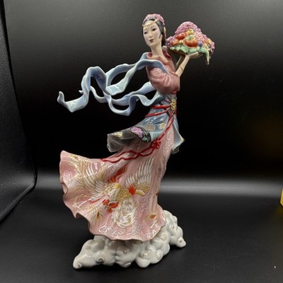 Franklin Mint Maku by Caroline Young limited edition hand-decorated figurine