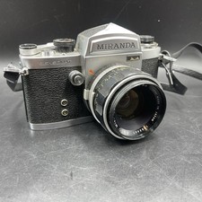 Miranda Sensomat RE Vintage Film Camera Untested Read Description See Pictures