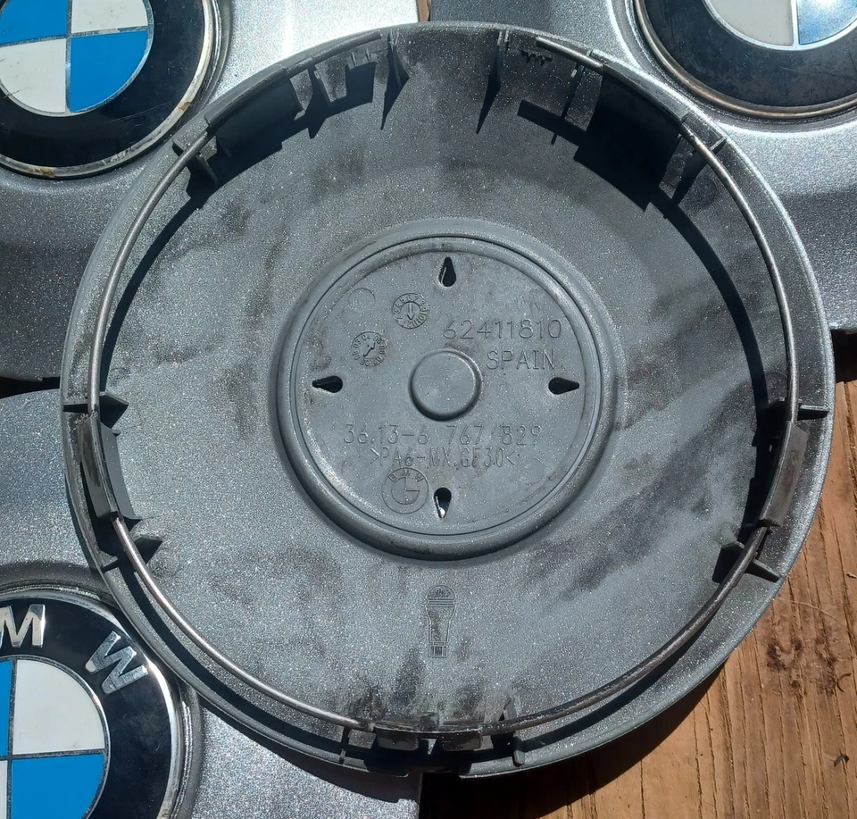 Центральный колпак BMW 745I, 750I, 760I 2002-2008 деталь No 62411810 перекрашенный - Изображение 3 из 3