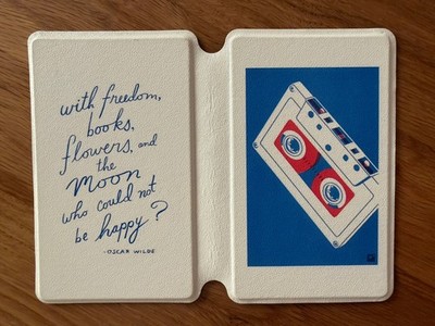 Xteink X4 Magnetic Flip Cover Schutzhülle - ''Cassette'' - inkl. Klarsichthülle