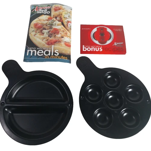 Xpress Redi Set Go Grill Omelette And Muffin Circle Pan Replacement Part (2PK!)