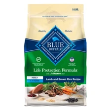 Blue Buffalo Formula Natural Adult Dry Dog Food with Lamb and Brown Rice