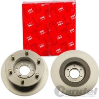 2X TRW Bremsscheiben 290Mm Voll Vorne Passend FÜR | DF6532S