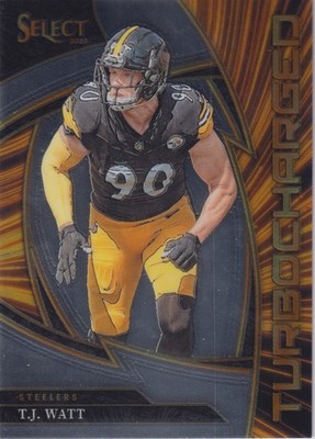 2025 Panini Select #21 T.J. Watt Turbocharged