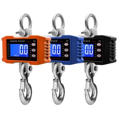 Electronic Crane Scale 1000kg Electronic Scale 1.5t Hook Scale Handheld
