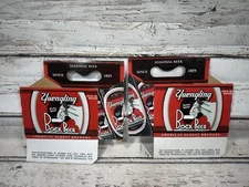 VTG Yuengling Bock Beer Seasonal Beer 6 Pack Beer Bottle Carrier Case - Lot (2)