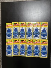 24 New Car Scent  Little Trees FREE SHIPPING Car Air Freshener