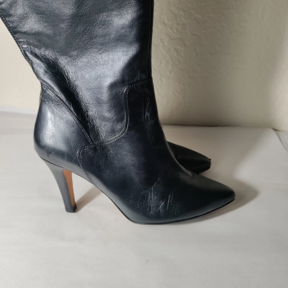 De Colección ROS HOMMERSON Alto Cuero Negro Sobre la Rodilla BOTAS OTK Mujer 9WW Foto 4 de 4