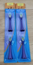 2 Twin Packs Rexall Replacement Brush Heads Fits Soniclean Sonic Powered v2.0