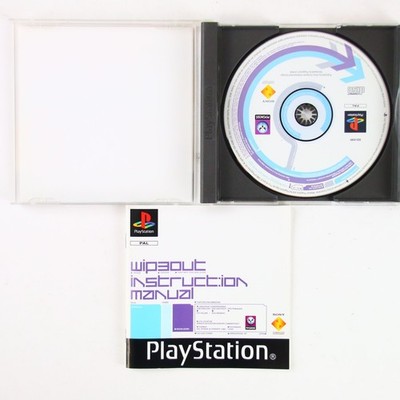 Sony Playstation 1 PS1 PAL OVP Wipeout 3 Sehr Gut