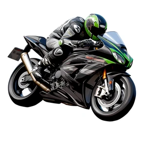 Motorbike Motorcycle Cafe Racer Self Adhesive Vinyl Sticker
