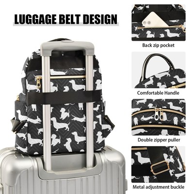 Travel Backpack Purse for Women Fashion Anti-theft Work 