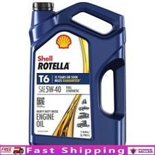 Full Synthetic 5W-40 Diesel Engine Oil Triple Protection Wear Fuel Economy New