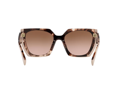 Prada PR15WS 01R0A6 Rectangle Sunglasses in Tortoise and  display picture 1