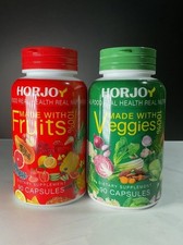 HORJOY Fruits and Veggies/Vitamins Supplements Dietary Nutritional -180 Capsules
