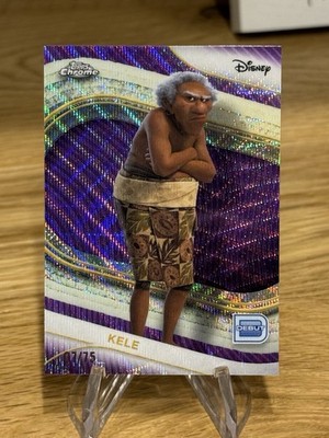 Kele 2025 Topps Chrome Disney #13 Purple Debut /75 Moana