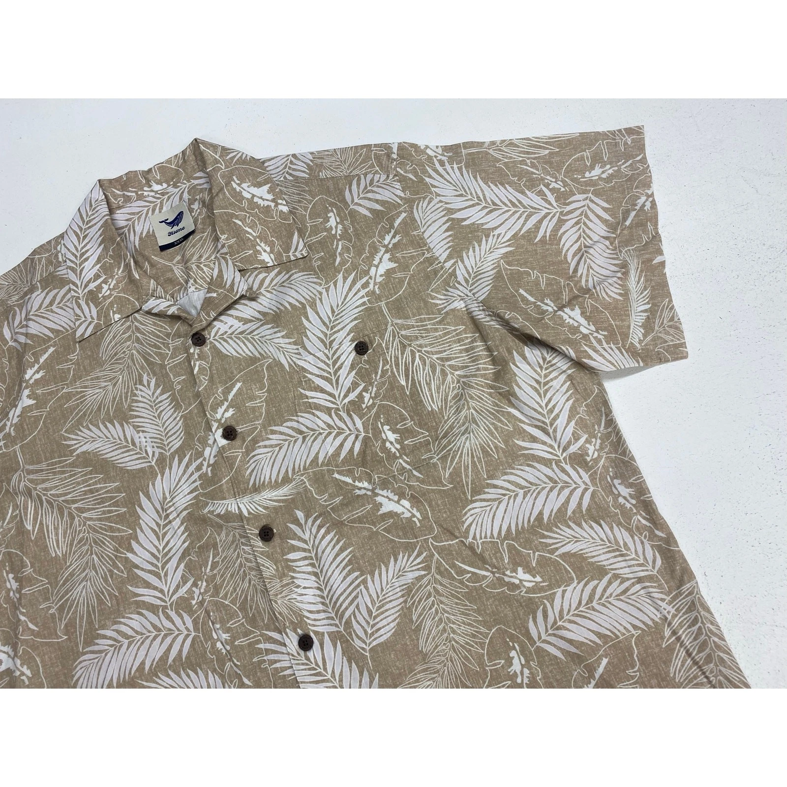 Men Yiume Hawaiian cotton floral short sleeve button up shirt, XXXL
Opens in a new window or tab