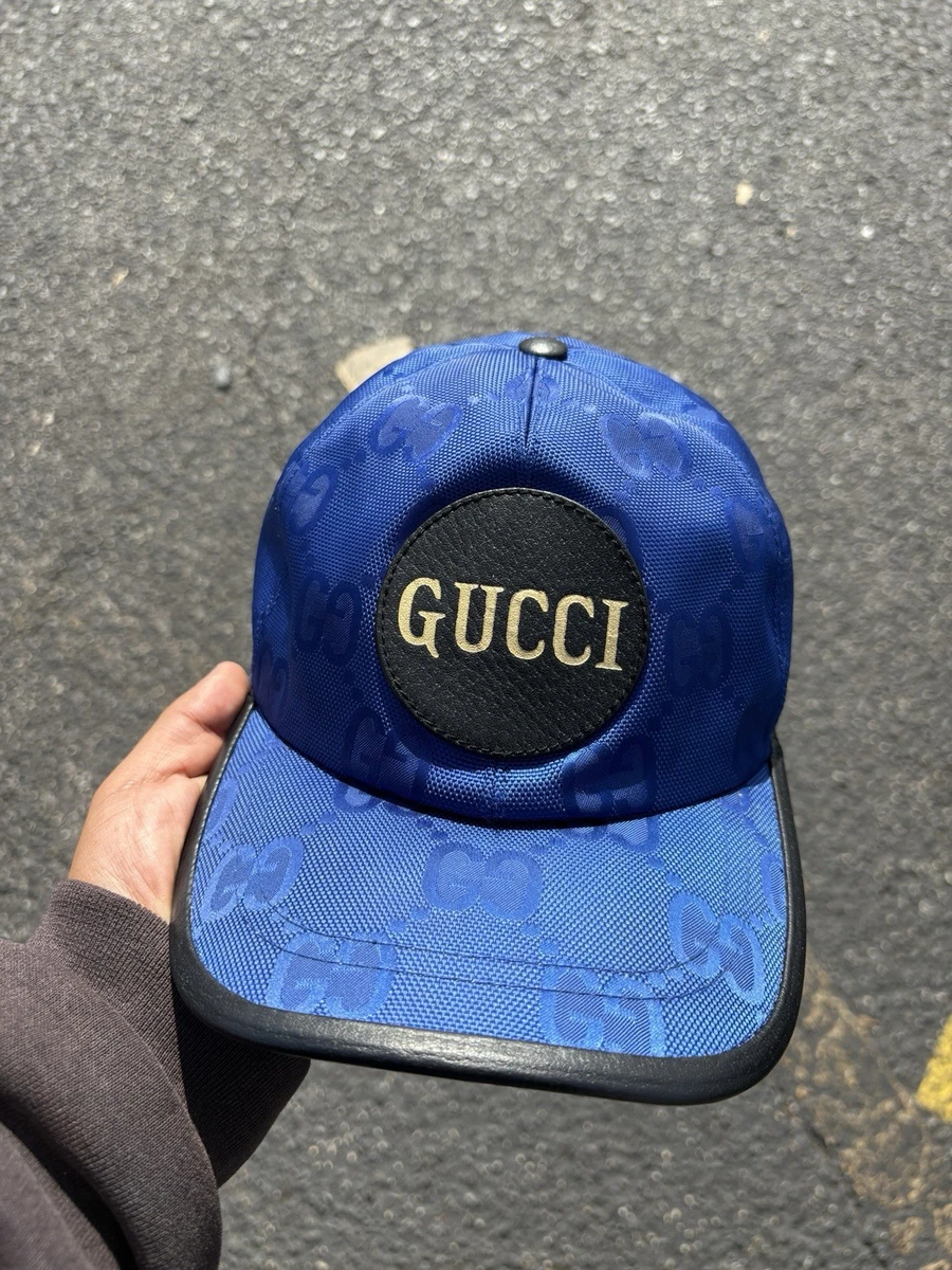Gucci 尺寸M 蓝色帽子男士| eBay