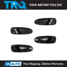 TRQ Front & Rear Outer Outside Exterior Door Handle Kit Set of 4 for Honda Civic