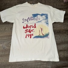 Vintage Delta 1992 Genesis We Can  t Dance World Tour T Shirt XL Phil Collins