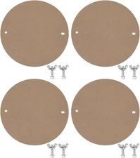 MECCANIXITY Pottery Wheel Bat 12" Round Bats System 1/3 Thick Pre... 