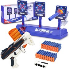 Shooting Games Toys for 3-10 Year Old Boys Kids,Electronic Digital Target for